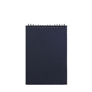 Cuaderno de Dibujo Personalizado con Espiral, Cubierta de Papel Kraft Negro, Tamaños B5/A5/A6/A3, Cuaderno Minimalista para Dibujar con Lápiz, Promocional - Product Image 5