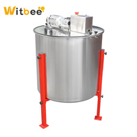 Nouvel engrenage en acier inoxydable équipement d'apiculture électrique extracteur de tambour automatique bouche de miel Machines de traitement du miel