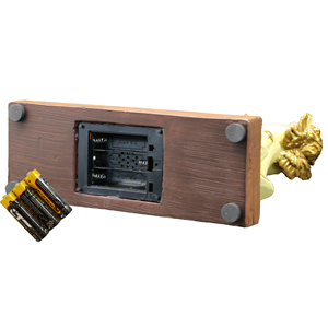 Statuetta <span class=keywords><strong>di</strong></span> Angelo Classica in Resina Gialla Opaca Personalizzata Joyland, Ornamento Natalizio con Illuminazione LED - Product Image 4