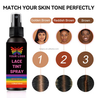 Peigne chauffant électrique, bandeau lissant pour cheveux, bonnet de perruque HD, spray protecteur thermique, peigne à queue de rat, bâton de cire pour perruque de cheveux noirs naturels