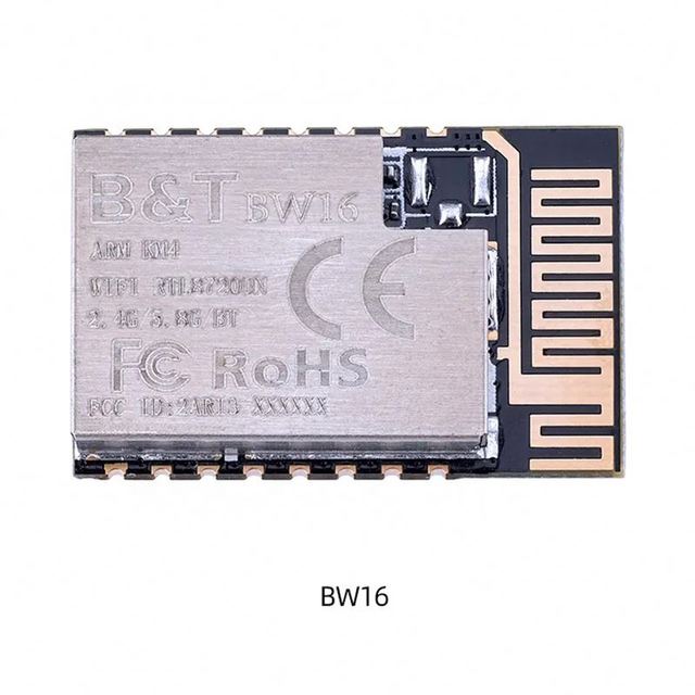 high-performance WIFI+BLE bt5.0 RTL8720DN chip BW16 module dual-frequency