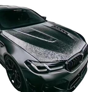 Capó de Fibra de Carbono Seca Forjado Estilo MH para bmw F90 M5 Serie 5 G30, Capó Delantero de Fibra de Carbono 2017'-2023 - Product Image 6