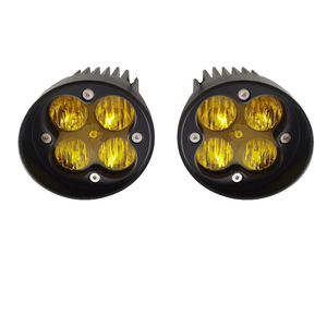 Nouveaux Phares Antibrouillard LED Ambrés 12V Haute Puissance pour Calandre de Voiture 4x4 Tout-Terrain pour Toyota 4Runner Tacoma Tundra Rav4 - Product Image 1