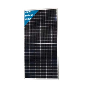 จีนผลิตเซลล์แสงอาทิตย์ 48v 182 มม. 540w 550w โซลาร์เซลล์แบบโมโนคริสตัลไลน์ 550 วัตต์ - Product Image 1