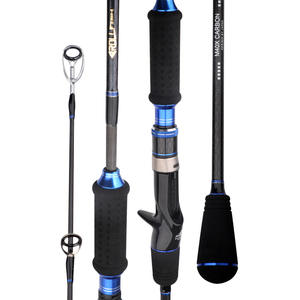 Canne à pêche Newbility de haute qualité 1,8 m 1,98 m en fibre de carbone pour eau salée FUJI Spinning Casting Rod - Product Image 1