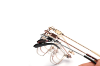 Nouvelles montures de lunettes optiques anti-lumière bleue pour femmes, style œil de chat, avec diamants, pour ordinateur, montures métalliques pour adultes