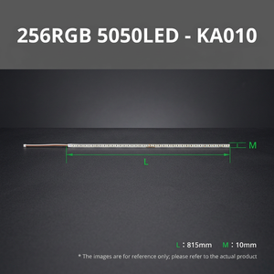 RGB 5050 LED Light <b>Strip</b> 815MM USB Connectivity Manual Button Switch <b>Copper</b> Body WS2811 IC IP68 DC 12V Input 3-Year Warranty - Product Image 3