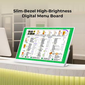 23.8 Inch Smart Display Desktop Digital Menu Board Stand Android Tablet for Sales Boost Tabletop Electronic Menu Signage - Product Image 4