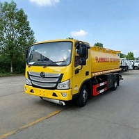 Camion-citerne Foton 4x2 pour le transport de carburant, conduite à droite/à gauche, en acier inoxydable