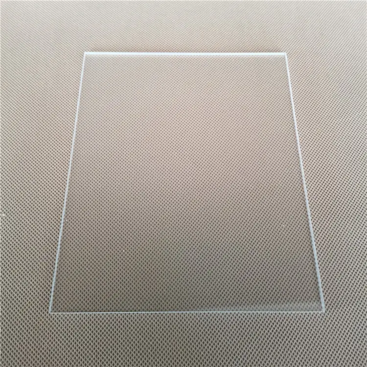 0.5Mm 0.7Mm 1.1Mm 2.0Mm Clear Sheet Glass Kecil Ukuran Memotong Kaca Foto Framed Glass