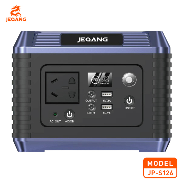 JP-S126 32000mAh Li-Polymer Battery Portable Power Station 200W Mini USB Double USB Outdoor Camping Emergency Power Supply
