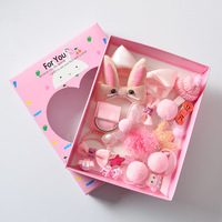 Lot d'accessoires pour cheveux pour enfants, pinces à cheveux, jolies nœud fleur, lapin, bébé