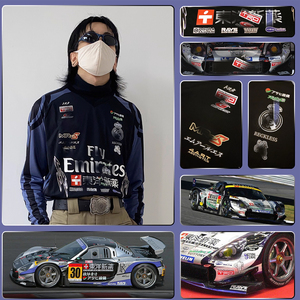 F1 Racing Car Movie Racer APXGP Mismo estilo <span class=keywords><strong>POLO</strong></span> Camiseta de manga cortaESTETICAS 2017 SuperGT Team Reckless - Product Image 2
