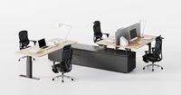 Fauteuil de repos JOHOOFURNITURE à dossier haut, fabriqué en Chine, Sedia Da Ufficio pour la réception, de haute qualité, ergonomique, moderne et robuste