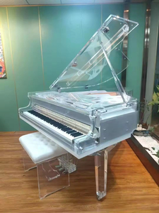 Piano Grand Modèle OEM/ODM, Dernier Modèle, Clavier Professionnel Transparent en Cristal Triangulaire pour la Maison, Instruments de Musique - Product Image 2