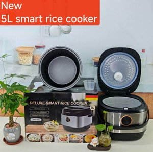 Olla Arrocera Inteligente de Gran Capacidad (6L) con Pantalla Táctil, Taza Medidora, Acero Inoxidable y Revestimiento Antiadherente, Directo de Fábrica - Product Image 5