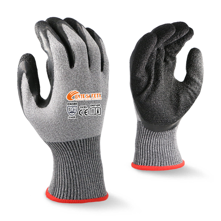 ENTE SAFETY Polyester Non slip Latex