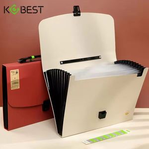 Large Capacity PP Material Portable Student <b>File</b> <b>Folder</b> Multi Layer Office Binder Simple Design Organizer - Product Image 3