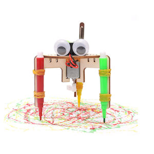 La technologie permet d'inventer de petites choses, des robots de graffiti simples, des kits de matériaux pour assembler des jouets faits à la main. - Product Image 2