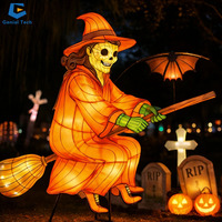 FL-70 Chinesische Laterne LED-Spinnenlaterne Dekorative Festlaterne für Halloween Feiertage Events