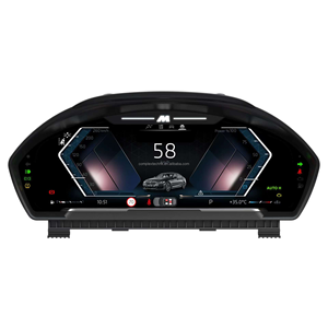 Afficheur numérique de voiture 12,3 pouces, compteur de vitesse LCD, instrument multifonctionnel pour BMW X5 X6 F15 F16 2014-2017, tableau de bord - Product Image 2