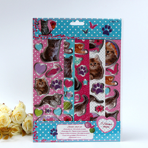 Adesivi Kawaii Personalizzabili con <span class=keywords><strong>Cavalli</strong></span>, Grandi Etichette per Animali Domestici, Adesivi per Diari e Cancelleria, per Scrapbooking - Product Image 3