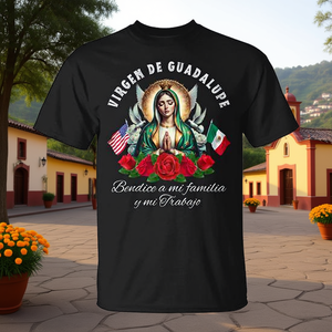 Camiseta de la Virgen de Guadalupe, Camiseta Promocional de Nuestra Señora de Guadalupe - Product Image 3
