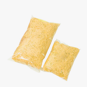 Toptan zarif DIY renkli kraft el işi kağıdı Lafite PP rendelenmiş çim sarma hediye paketi kutuları kutu dolum - Product Image 4