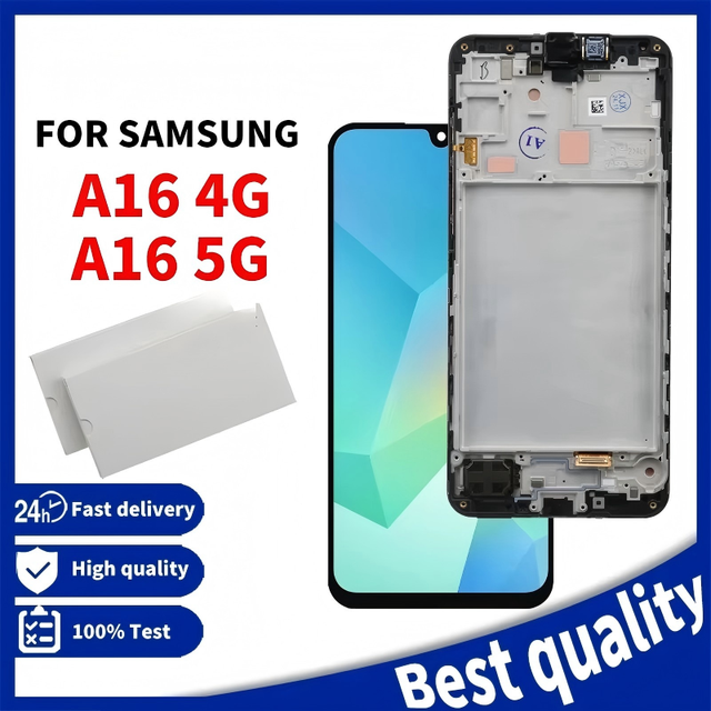 For A16 LCD Display Screen Assembly 4G/5G Digitizer Replacement 100% Original 6 Months Warranty