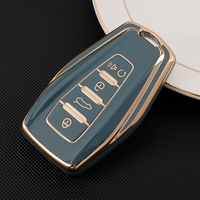 Coque de clé de voiture en TPU pour Geely Coolray X6 géométrie c Emgrand Global kulrey Hawk GX7 okavango accessoires de voiture à distance intelligents