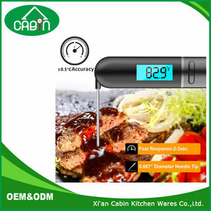 Thermomètre à viande à affichage rotatif automatique, étanche et à lecture instantanée numérique, meilleure vente 2019 - Product Image 6