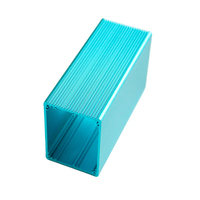 Boîtier de dissipateur thermique en aluminium extrudé personnalisé, usiné par CNC, boîtier de projet électronique pour PCB avec services de pliage et de soudage