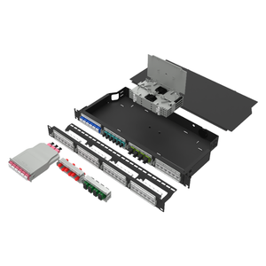 Multifuncional 1U 2U 3U 4U 24-Port Fibra Óptica Patch Panel Gerenciamento Modular de Cabos para Redes 5G Novo Modelo 3-Year Warranty - Product Image 3