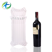 Sac de protection pour bouteille de vin écologique et recyclable, antichoc, avec colonne d'air gonflable