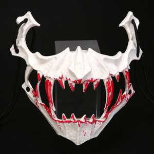 Anime di Halloween Cosplay mezza faccia trucco palla sanguinante maschera tigre Yesha Tiangou drago dio uomo <span class=keywords><strong>lupo</strong></span> maschera di danza maschera - Product Image 6