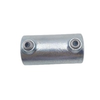 A149A Raccords de tuyauterie en fonte malléable à pince galvanisée de 26.9mm Connecteur de tuyau en fonte à manchon galvanisé à chaud 1 pièce quantité minimale de commande