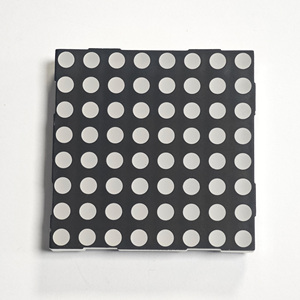 <span class=keywords><strong>Led</strong></span> Dot Matrix 8x8 pixels Round Shape 5 mét đường kính hiển thị màu đỏ mini kỹ thuật số dấu hiệu điện tử quầy nhỏ bảng điều khiển phần - Product Image 4