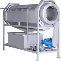 Roto-trommel wortelwasser wortelwassers
