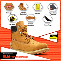 Bottes de sécurité Qiaodisen, hautes, anti-perforation, Goodyear, antidérapantes, pour femmes et hommes