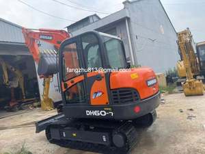 รถขุดตีนตะขาบ Doosan DH60 มือสองขายดี ผลิตในญี่ปุ่น รับประกัน 1 ปี เครื่องยนต์ เกียร์ ปั๊ม มอเตอร์ ประสิทธิภาพสูง - Product Image 3