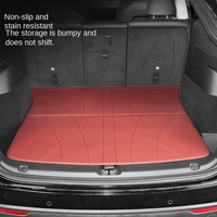 Tapis de coffre imperméable en cuir résistant à l'usure adapté à la Tesla Model 3/Y