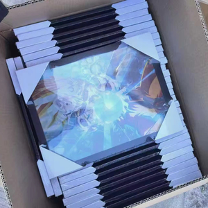 สินค้าพร้อมส่ง จัดส่งรวดเร็ว โปสเตอร์อนิเมะ 3 มิติ แบบเคลื่อนไหวได้ โปสเตอร์ติดผนังแบบมีกรอบ 3 มิติ ภาพพิมพ์เลนติกูลาร์ 3 มิติ ของตกแต่งผนัง โปสเตอร์อนิเมะ - Product Image 1
