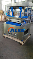 Machine automatique de fabrication de cornets à pizza avec gaine à glace, en acier inoxydable SUS304, haute capacité 20-120 pièces/min