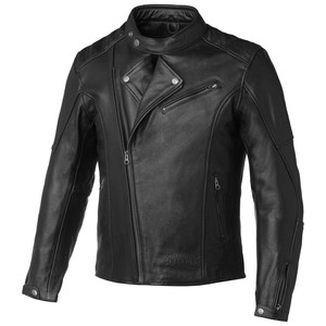 Carburo AVIATOR Chaqueta Moto Cuero Certificada CE Negro 3XL - Product Image 3