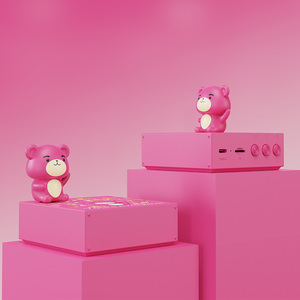 Dễ Thương Loa Với Quay Vòng Hình Cung Cấp Sản Phẩm Hot 2025 Không Dây Bluetooth Loa Cổ Điển Và Độc Đáo Di Động - Product Image 5