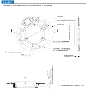 Codificador Magnético de Precisión Serie S, Tipo Hollow, ID 10mm, OD 36mm, Altura 7mm, Multivuelta Repetitiva, 17 bits, Precisión de 0.05 - Product Image 2