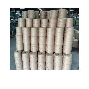 100% fibra de yute Natural 3mm núcleo teñido patrón de tejer hilo tejido a mano tejido directo de fábrica para embalaje de ilustraciones decorativas - Product Image 4