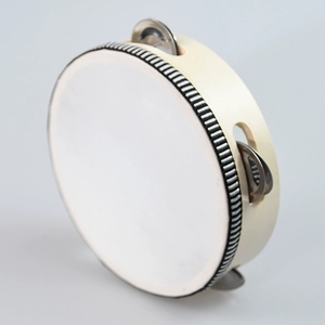 Wholesale Hand Cranked Tambourine Orff Musical Instrument Children's Small Hand <b>Drum</b> - Product Image 1
