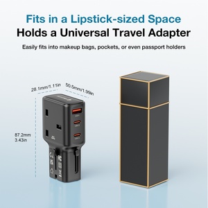 อะแดปเตอร์แปลงไฟ Wontravel Mini สำหรับเต้ารับแบบ UK 4 ช่อง พร้อมเทคโนโลยี GaN รองรับการใช้งานทั่วโลก กำลังไฟ 25 วัตต์ - Product Image 3