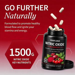 Complément alimentaire naturel pour augmenter l'oxyde nitrique avec L-arginine et L-citrulline, capsules pour booster l'énergie, formulé par des médecins - Product Image 3